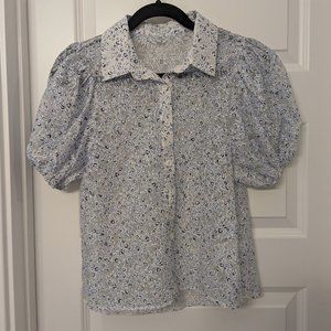 Puff Sleeve Top - image 1